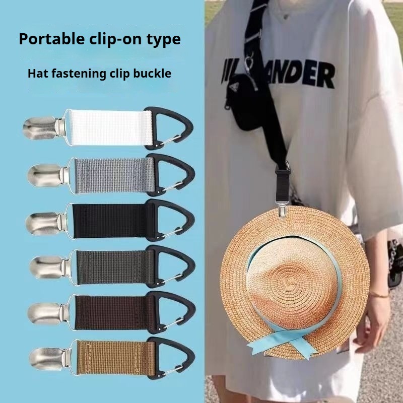 Travel Accessories For Elderly - Multifunctional Backpack Hat Clip Portable Outdoor