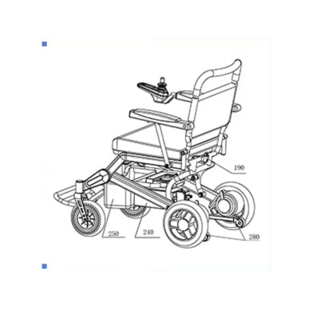 Travel Accessories For Elderly - Two Big Springs Shock Absorb Travel