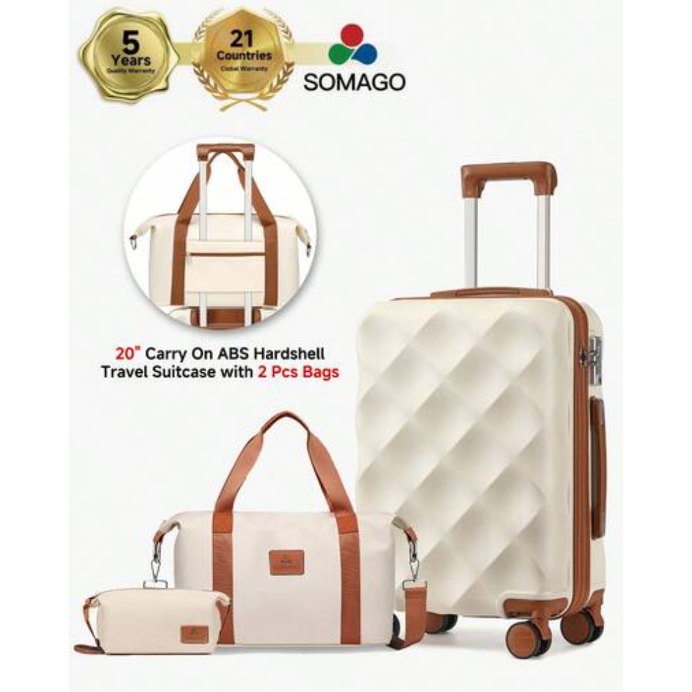 Travel Lock Tsa Approved - Hardshell Lightweight ABS 20 Inch Carry