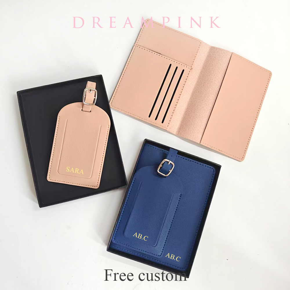 Travel Accessories Dropshipping - Free Personalisation Initials Travel Passport Holder