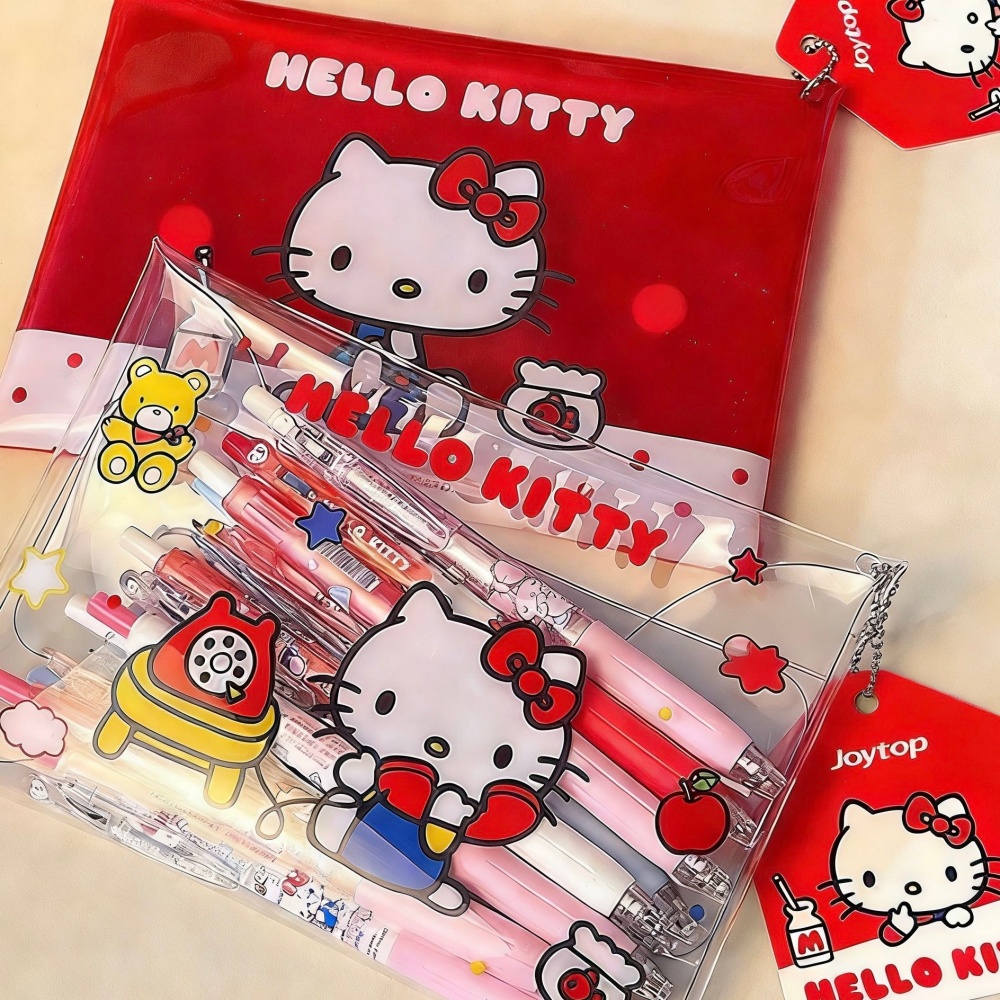 Travel Accessories Japan - Genuine Hello Kitty PVC Snap Pouch