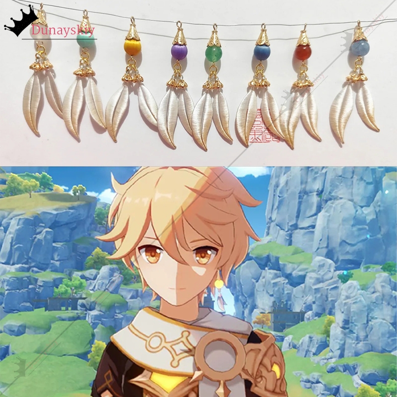 Travel Accessories Dropshipping - YiNuo*/YGenshin Impact The Traveler Aether Cosplay