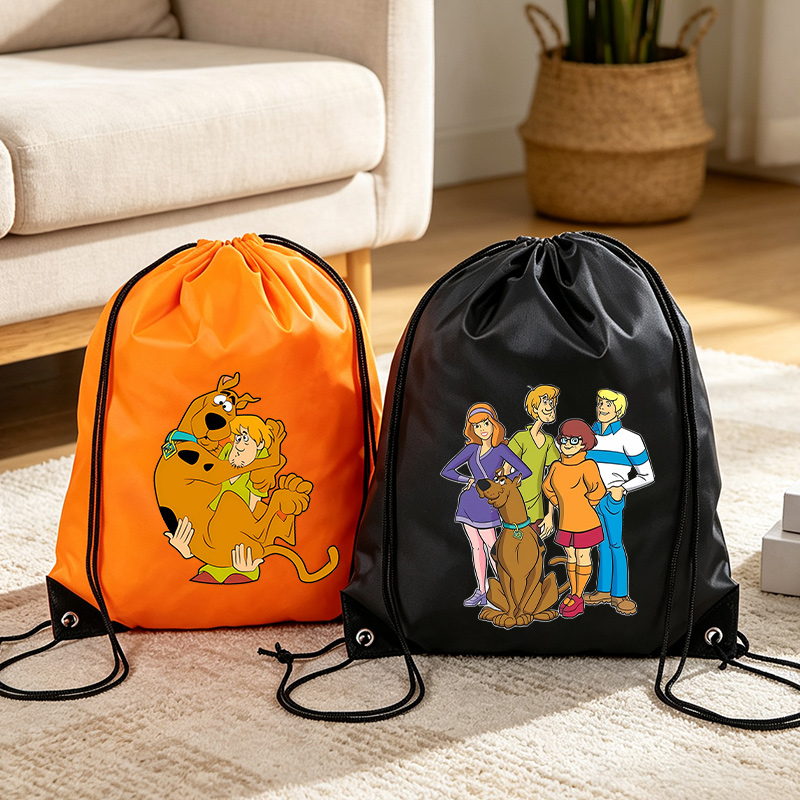 Travel Accessories Organizer Bag - Scooby Doo Drawstring Storage Bag Cool