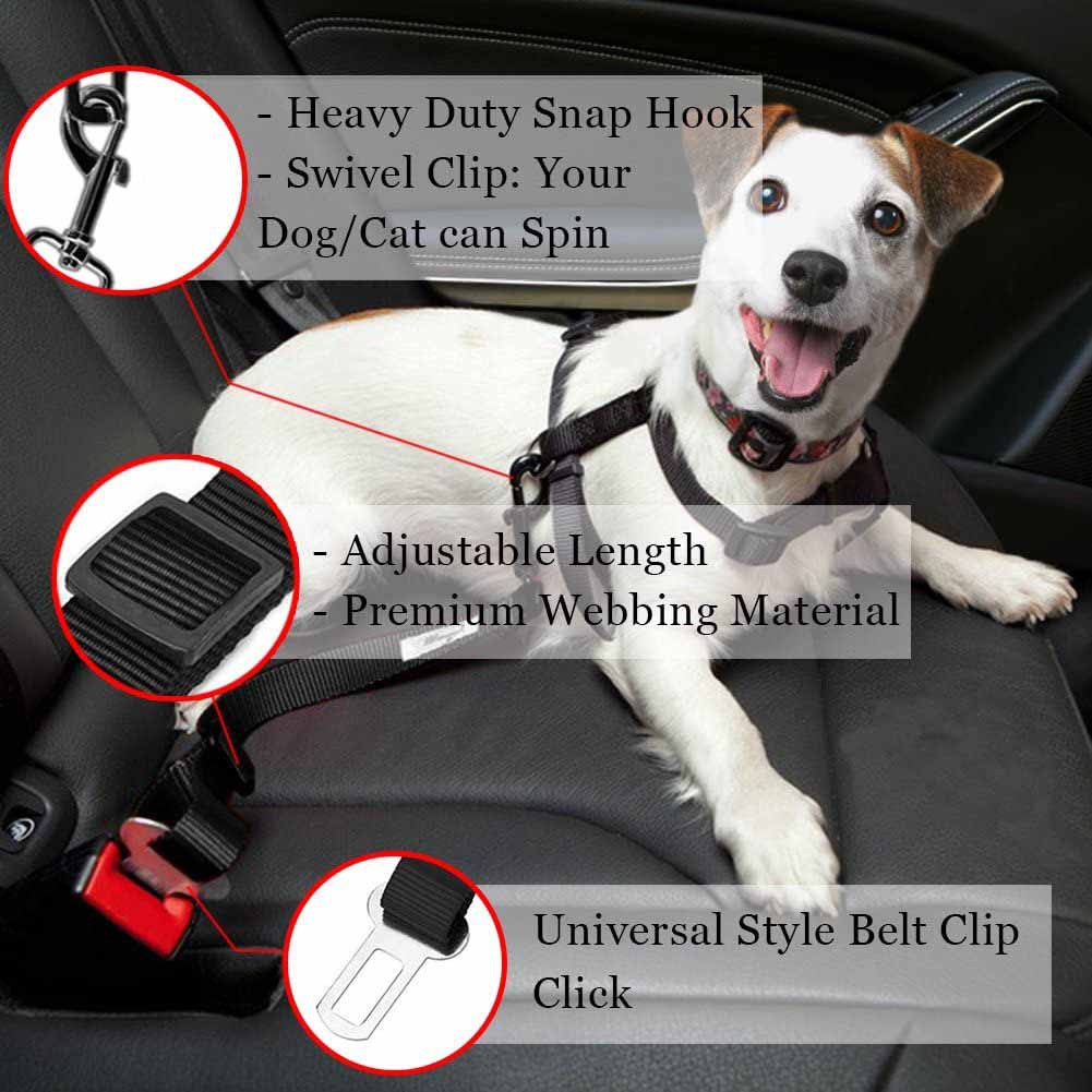 Car Seat Belt Pet Dog Leash Ad - Travel Accessories Dropshipping 评论和价格