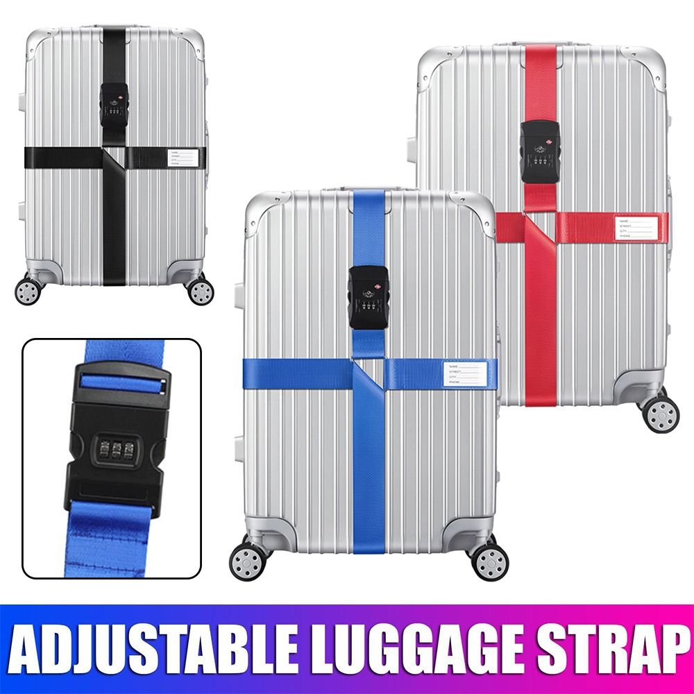 Adjustable Travel Suitcase Ban - Travel Lock Tsa Approved 评论和价格