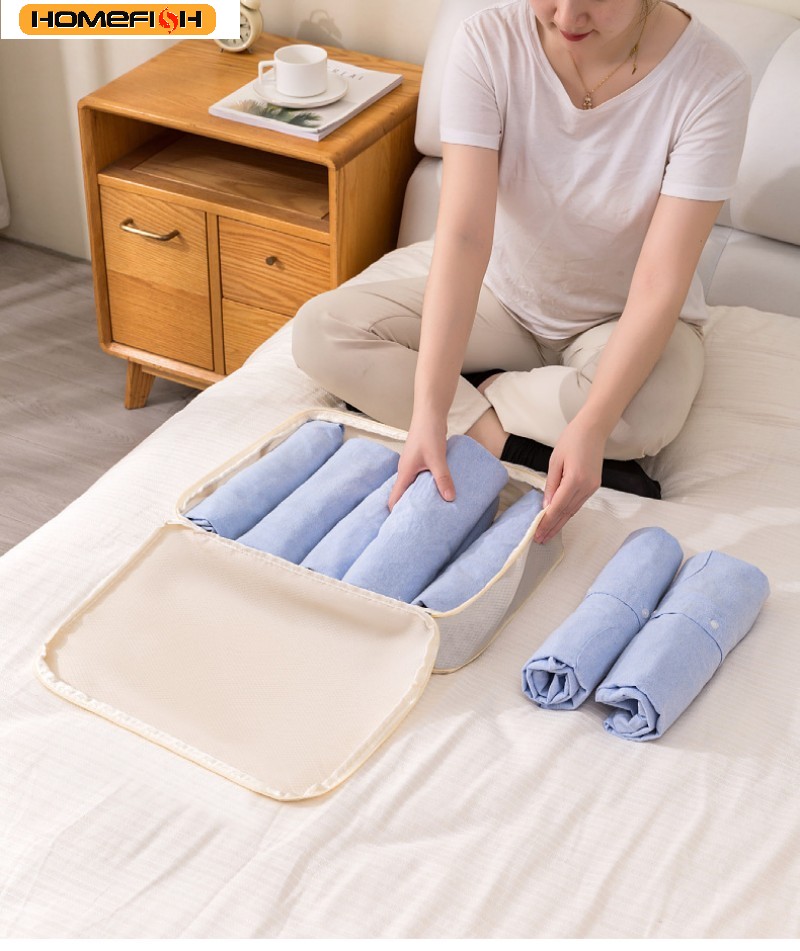 HOMEFISH 3Pcs/Set Travel Compr - Travel Accessories Organiser 评论和价格