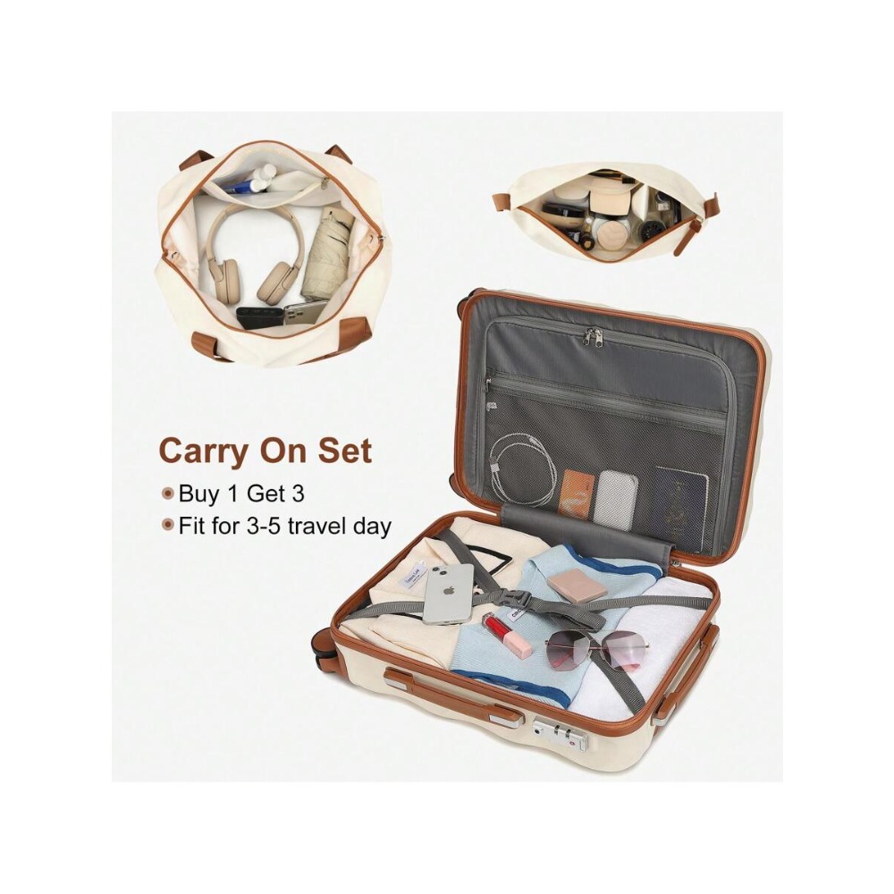 Hardshell Lightweight ABS 20 I - Travel Lock Tsa Approved 评论和价格