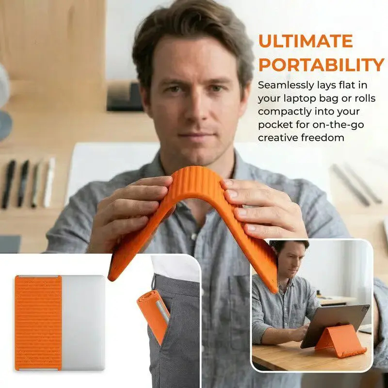 Silicone Foldable Phone Stand  - Travel Accessories Apple 评论和价格