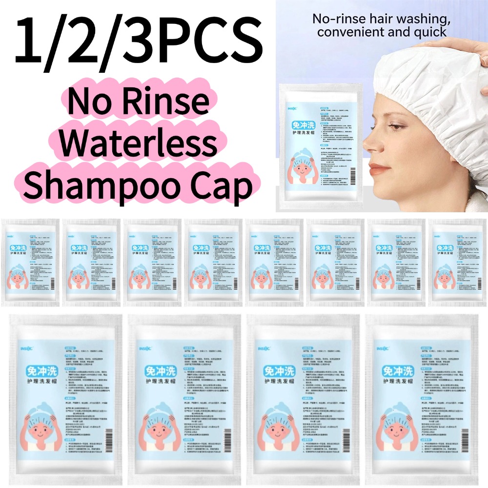No Rinse Waterless Shampoo Cap - Travel Accessories For Elderly 评论和价格