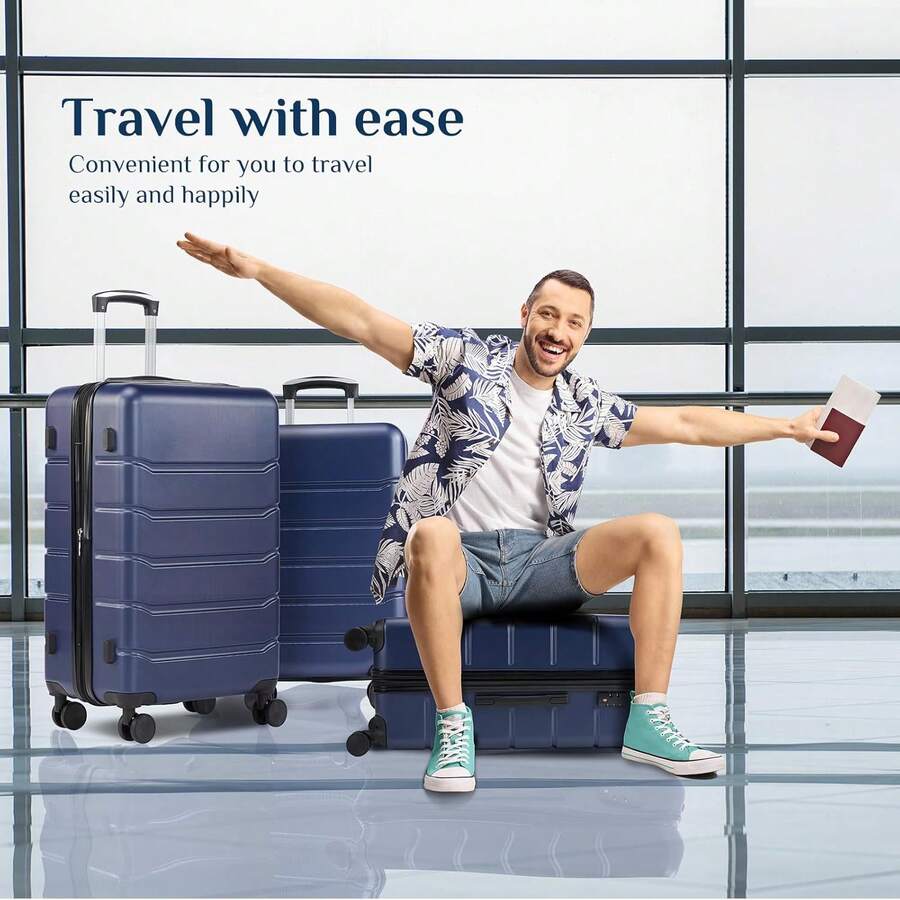 20/24/28Inch Lightweight Hards - Travel Lock Tsa Approved 评论和价格