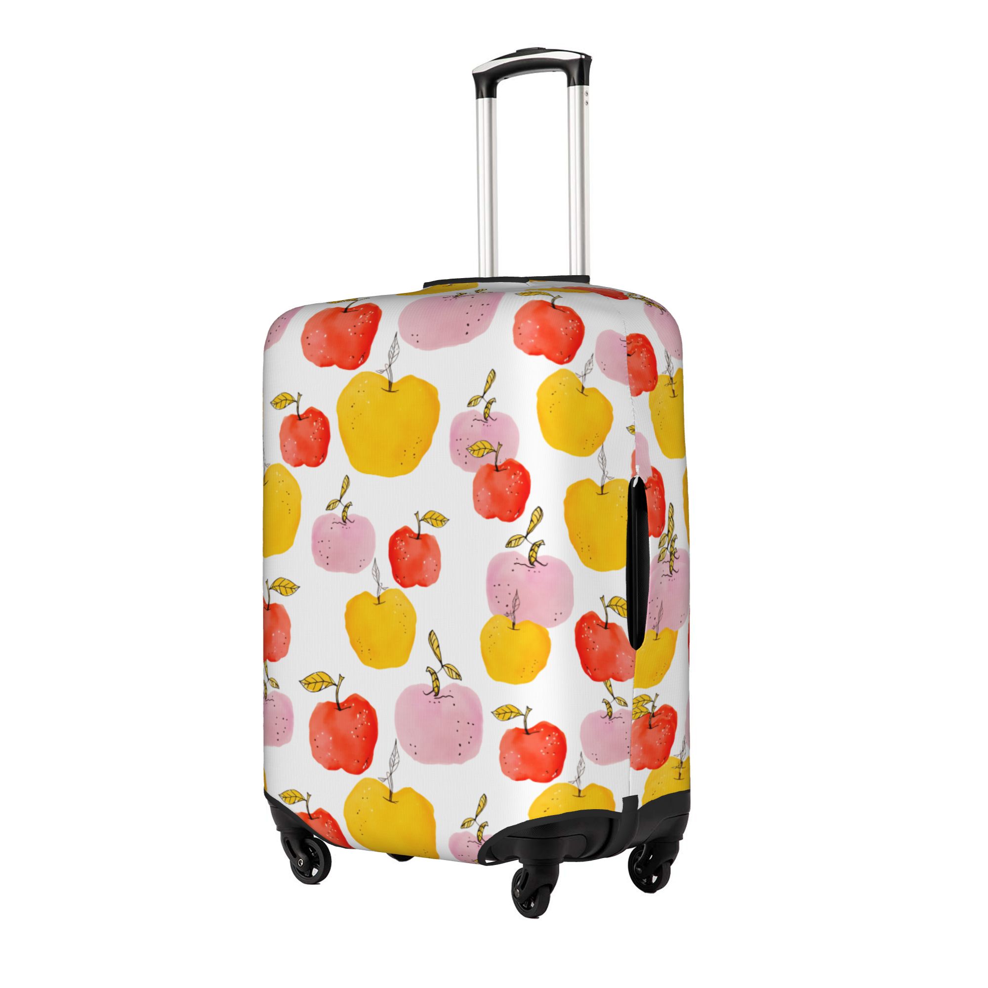 Watercolor Apple Fruits Luggag - Travel Accessories Apple 评论和价格