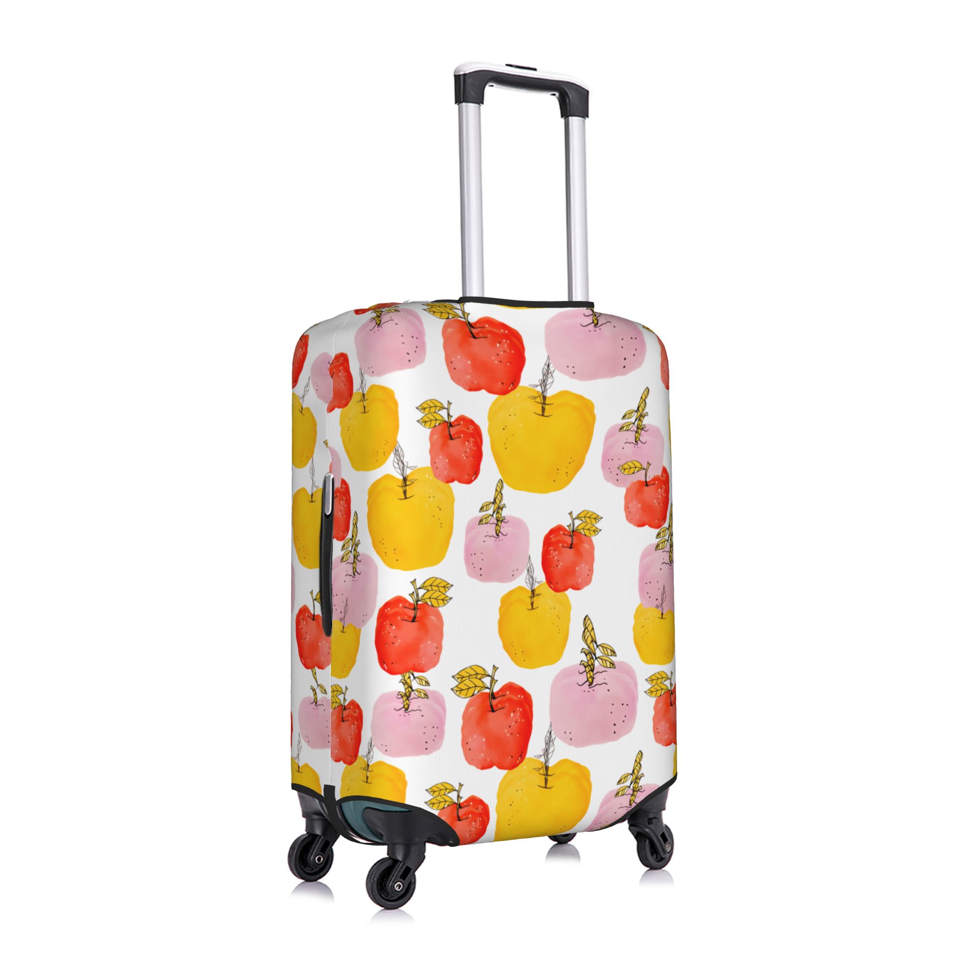 Watercolor Apple Fruits Luggag - Travel Accessories Apple 评论和价格