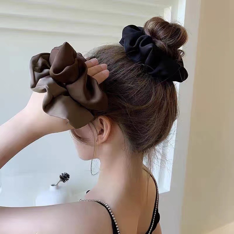 3Pcs Luxury Satin Hair Scrunch - Travel Accessories For Elderly 评论和价格