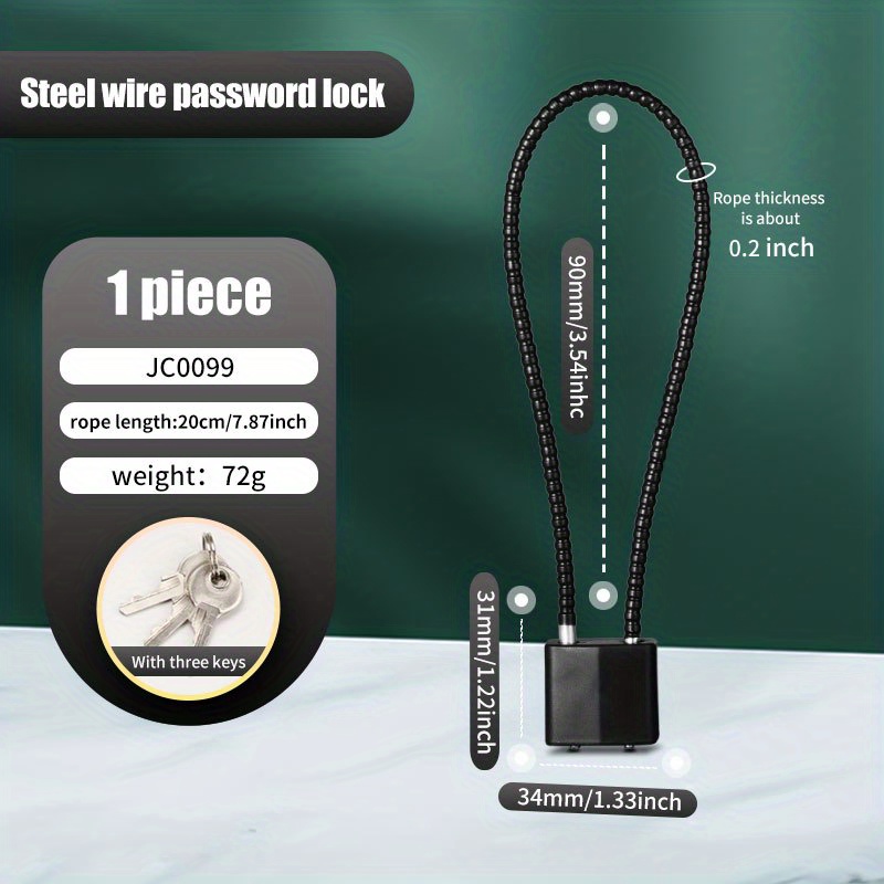 20/28/38cm Luggage Locks, Zinc - Travel Lock Tsa Approved 评论和价格