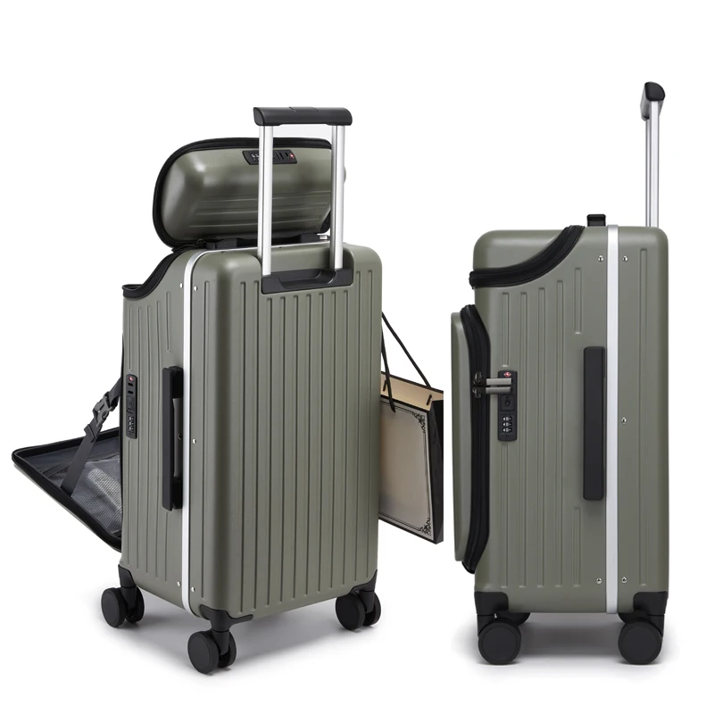 100% PC Hard Shell Luggage Fro - Travel Lock Tsa Approved 评论和价格