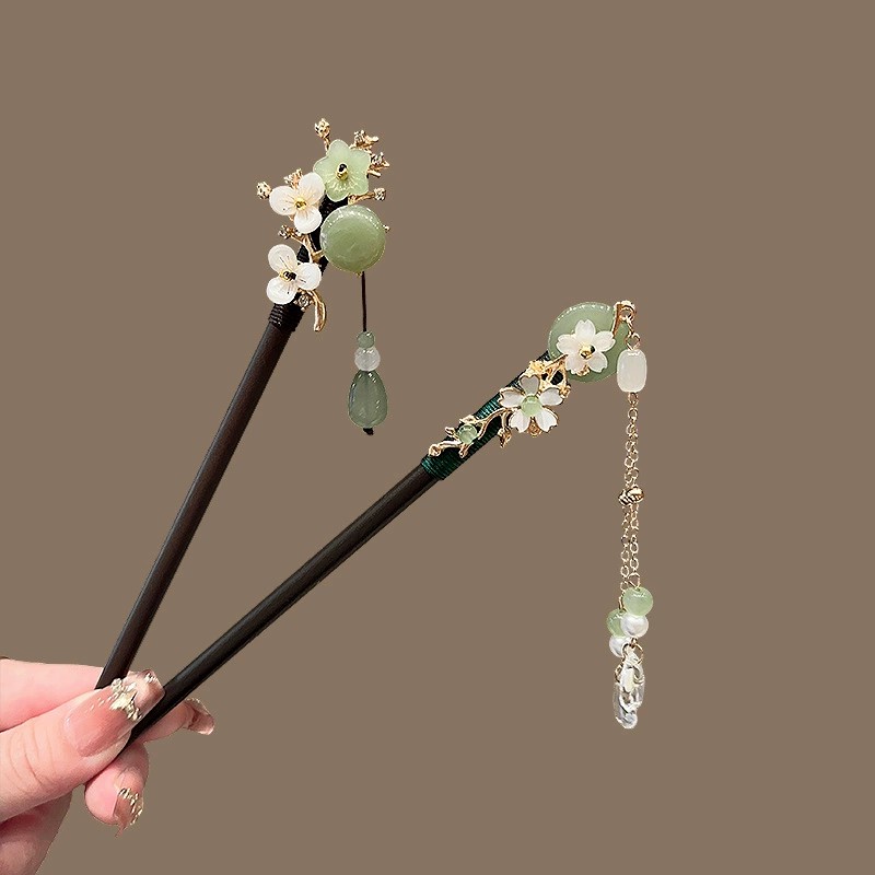 Antique Wooden Hairpin Women's - Travel Accessories For Elderly 评论和价格