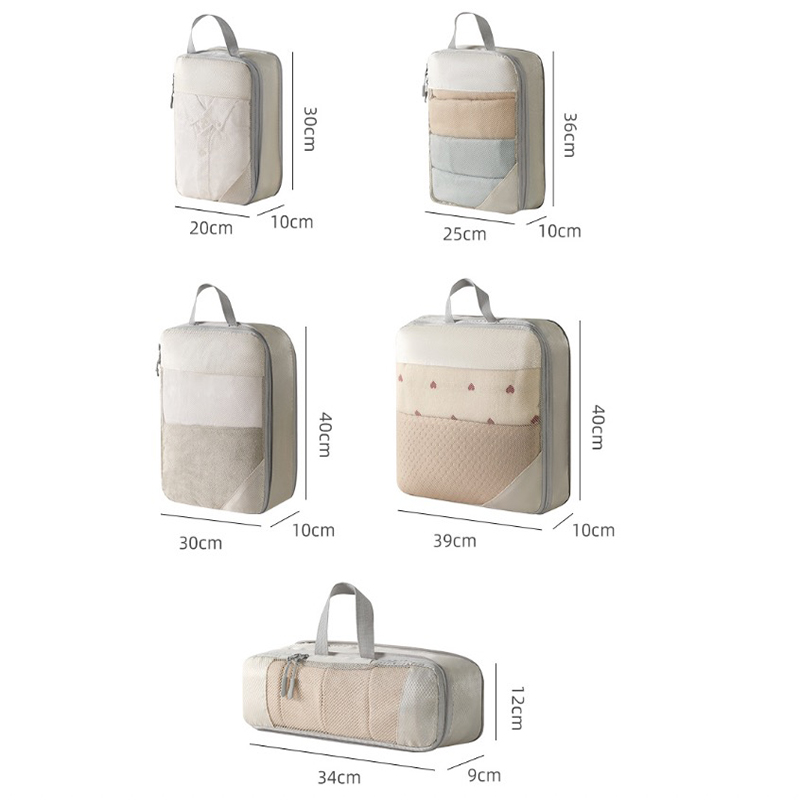 5pcs/set Lightweight Portable  - Travel Accessories Organiser 评论和价格