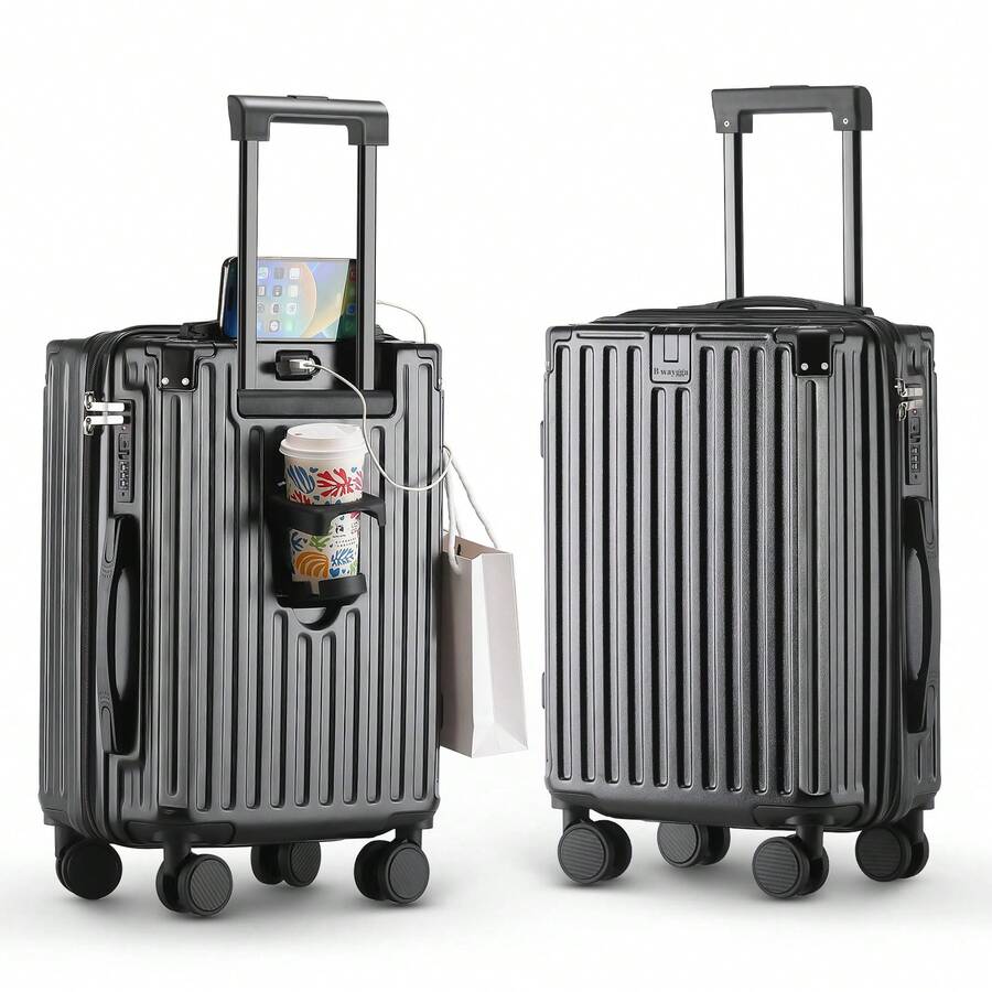 20 Inch Carry On Luggage With  - Travel Lock Tsa Approved 评论和价格