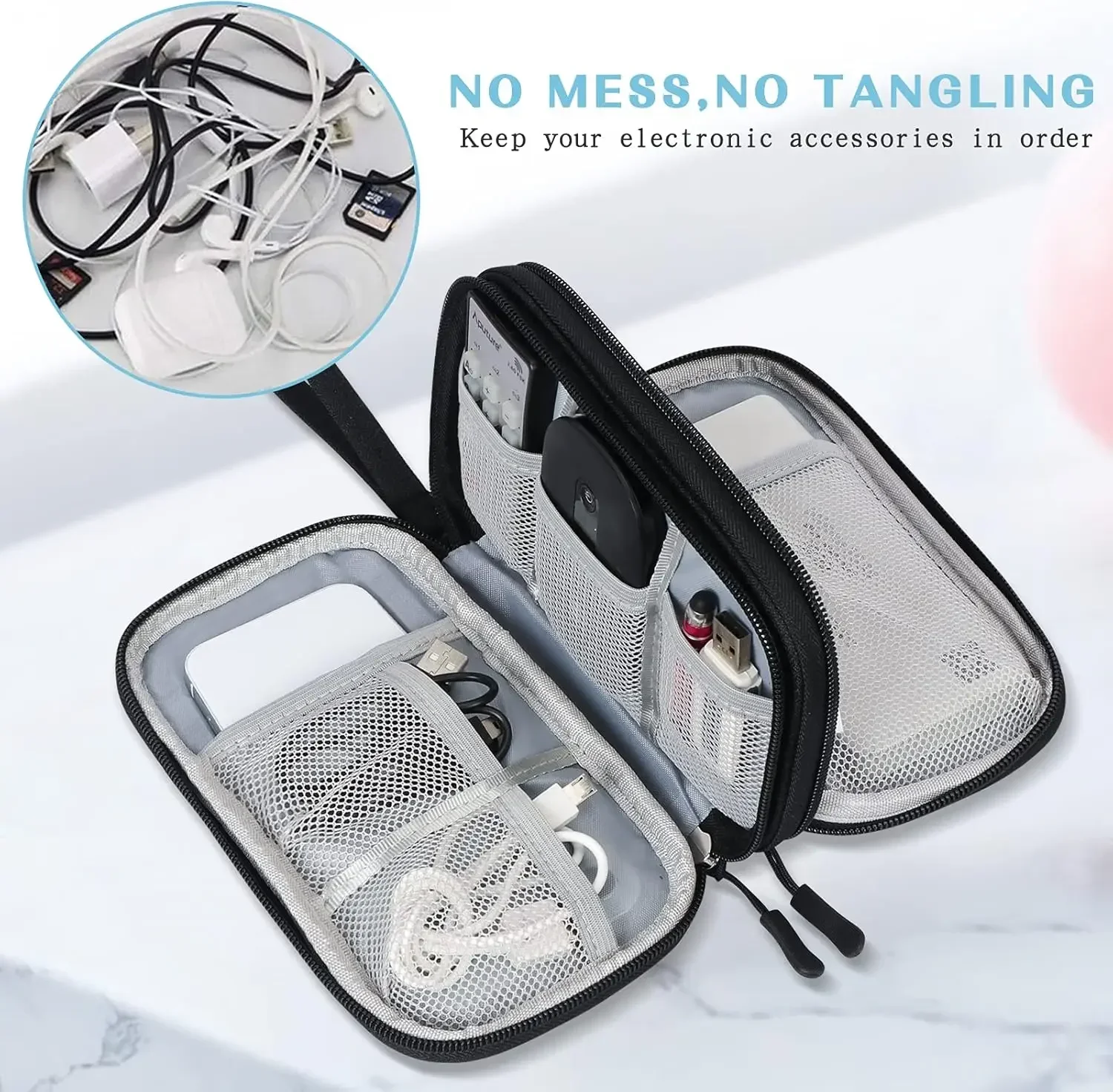 Travel Cable Bag Portable Digi - Travel Accessories Organizer Bag 评论和价格