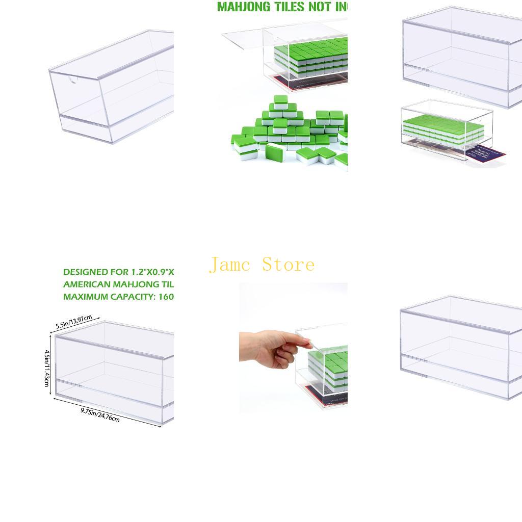 LX0B Acrylic Mahjong Card Orga - Travel Accessories Organiser 评论和价格