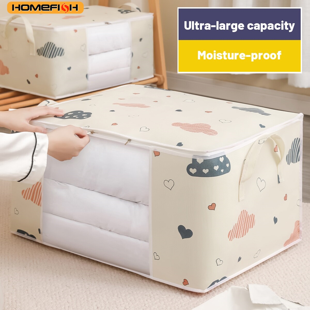 HOMEFISH Quilt Storage Bag Mul - Travel Accessories Organiser 评论和价格
