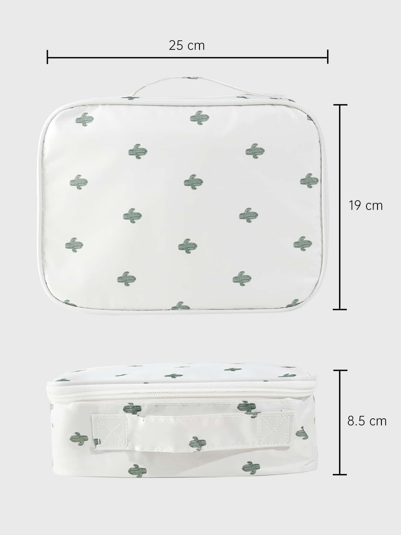 1 Pcs Cactus Print Waterproof  - Travel Accessories Organizer Bag 评论和价格