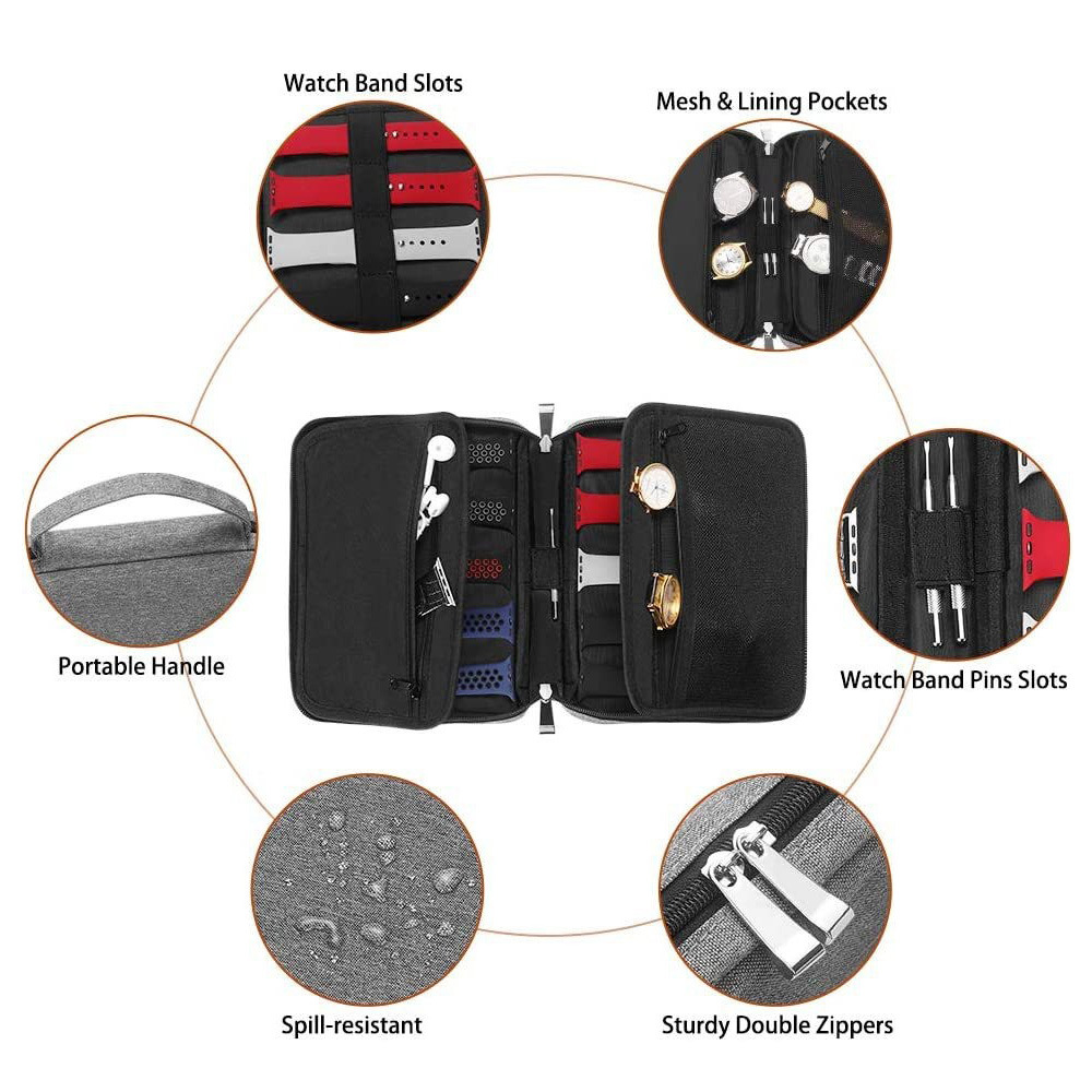 Watch Band Storage Bag Hold 20 - Travel Accessories Apple 评论和价格
