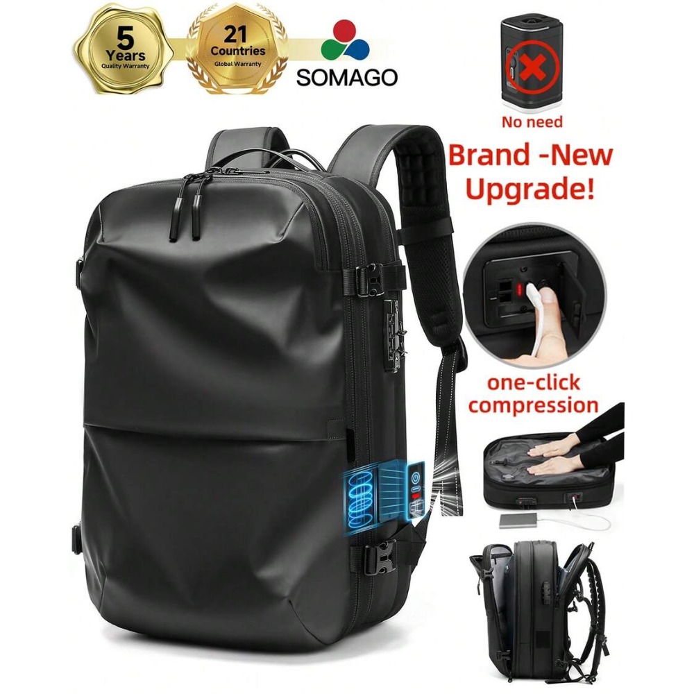 One-Click Expandable Vacuum Co - Travel Lock Tsa Approved 评论和价格