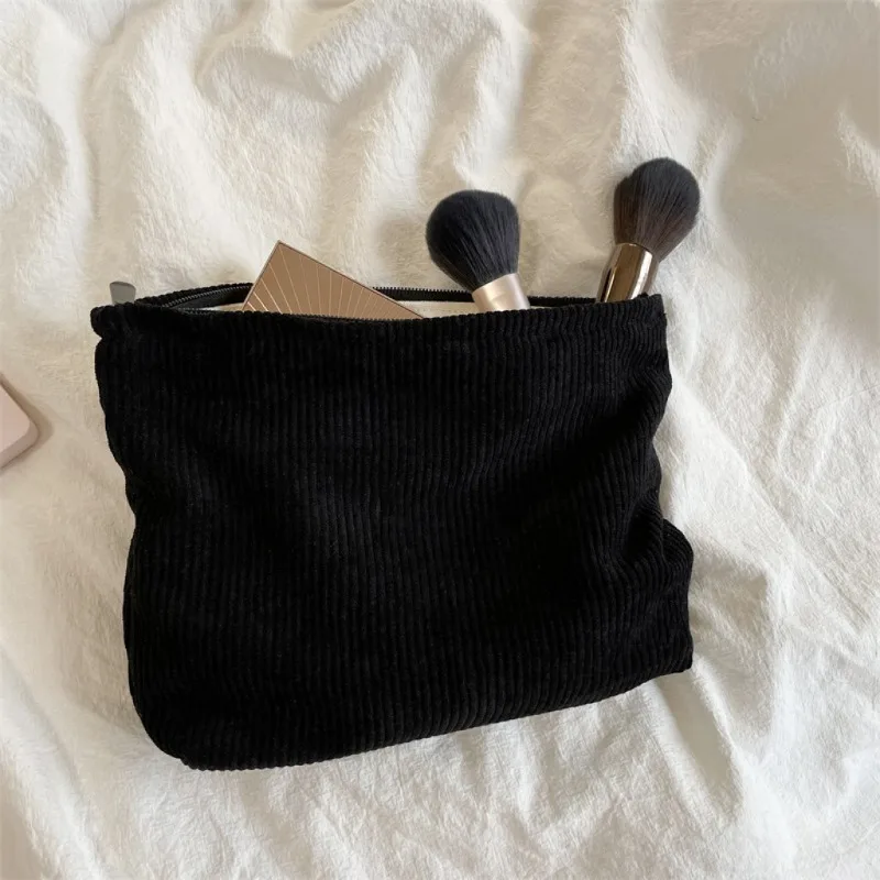 Corduroy Travel Cosmetic Bag P - Travel Accessories Organizer Bag 评论和价格