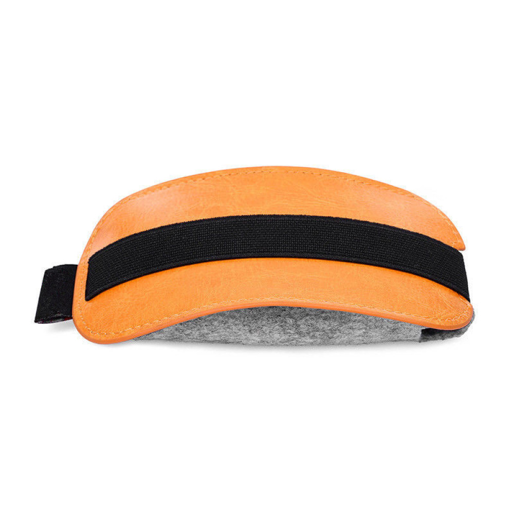 Orange PU Leather Felt Mouse P - Travel Accessories Apple 评论和价格