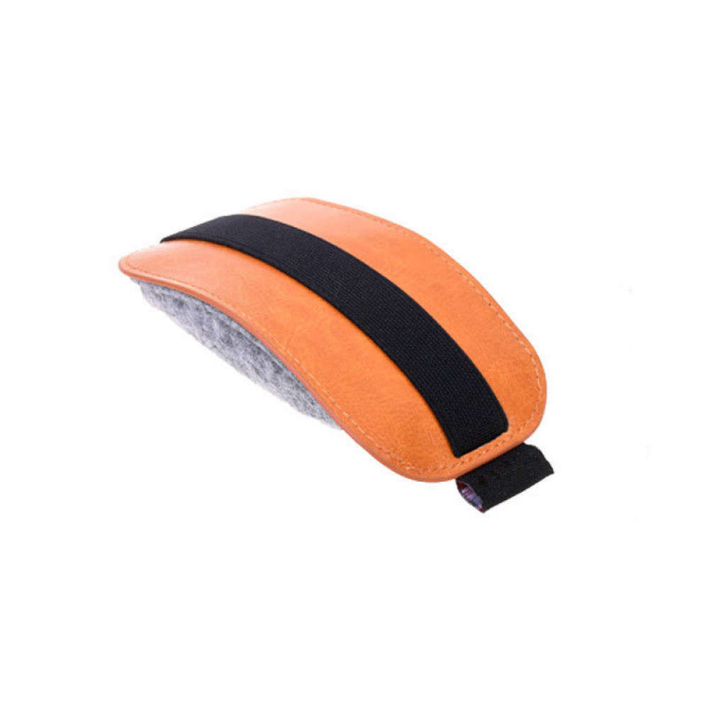 Orange PU Leather Felt Mouse P - Travel Accessories Apple 评论和价格