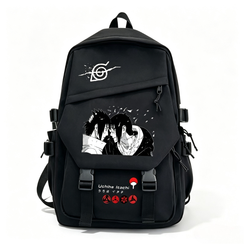 NARUTO Cartoon Backpack Two-di - Travel Accessories Japan 评论和价格